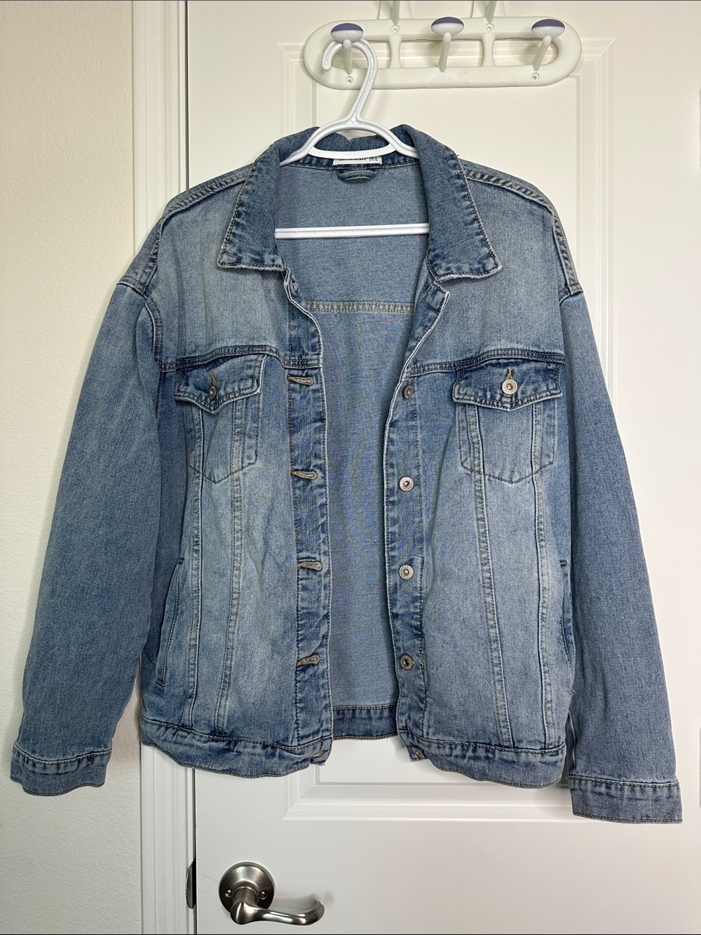 CantonWalker Classic Oversized Denim Jacket